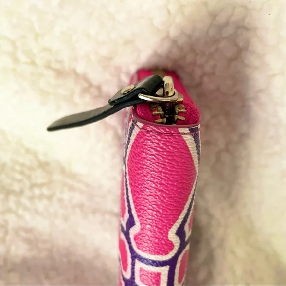 Kate Spade Moroccan Market Pink Zip Wallet - Picture 8 of 12